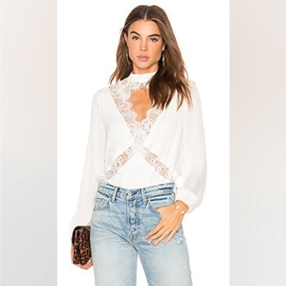 CAMI NYC Lace Shirt - Picture 1 of 4